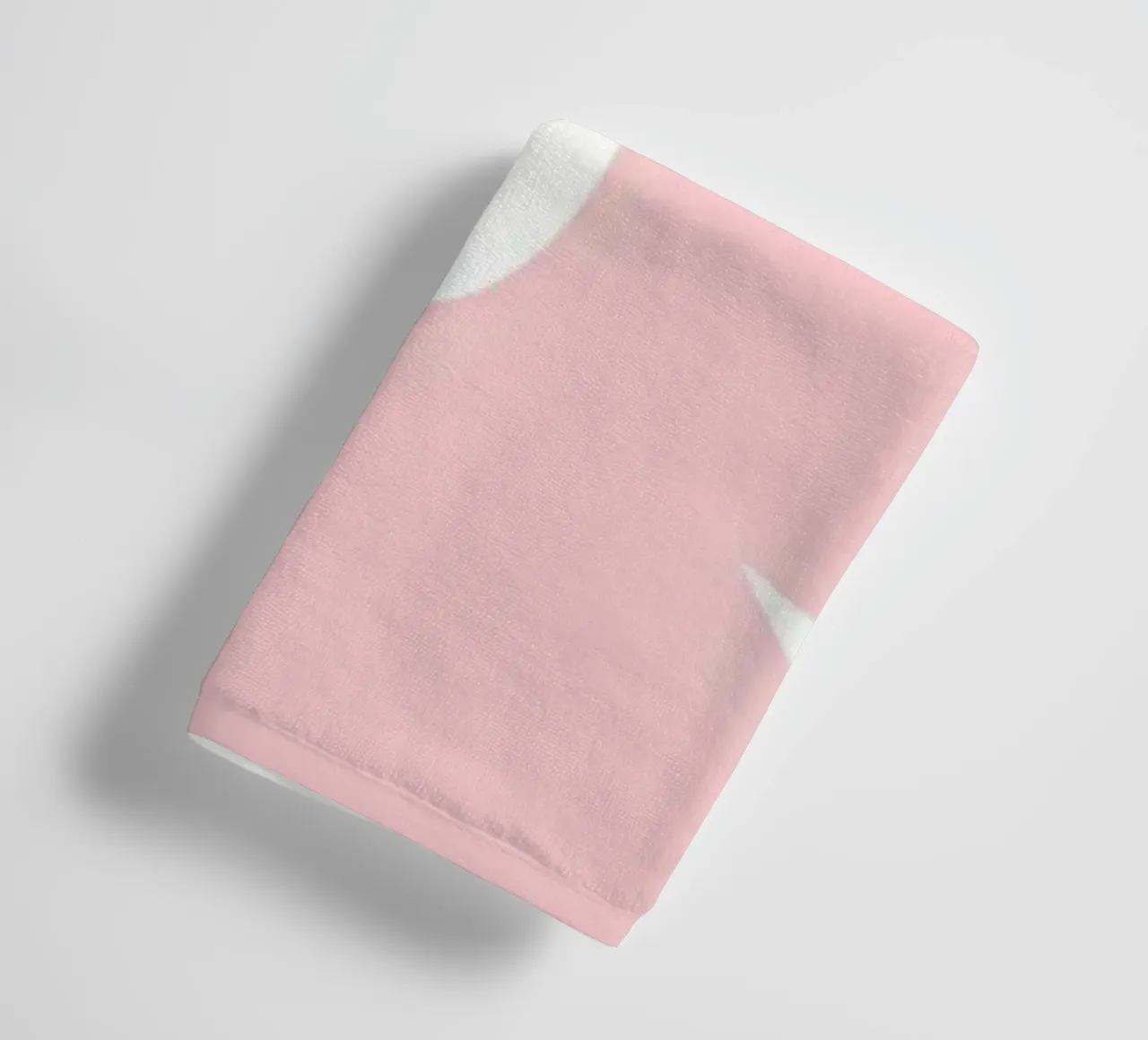 Retro Daisy Flowers Blush towel by diedrich
