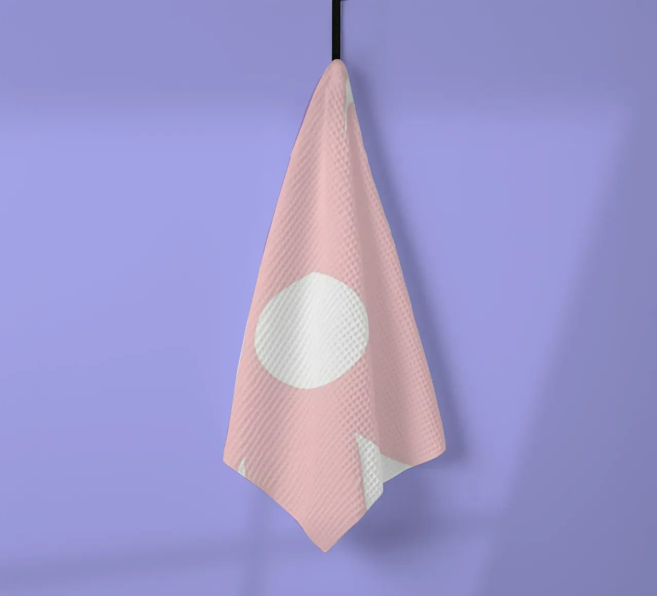 Retro Gänseblümchen Blumen Blush Geschirrtuch von diedrich