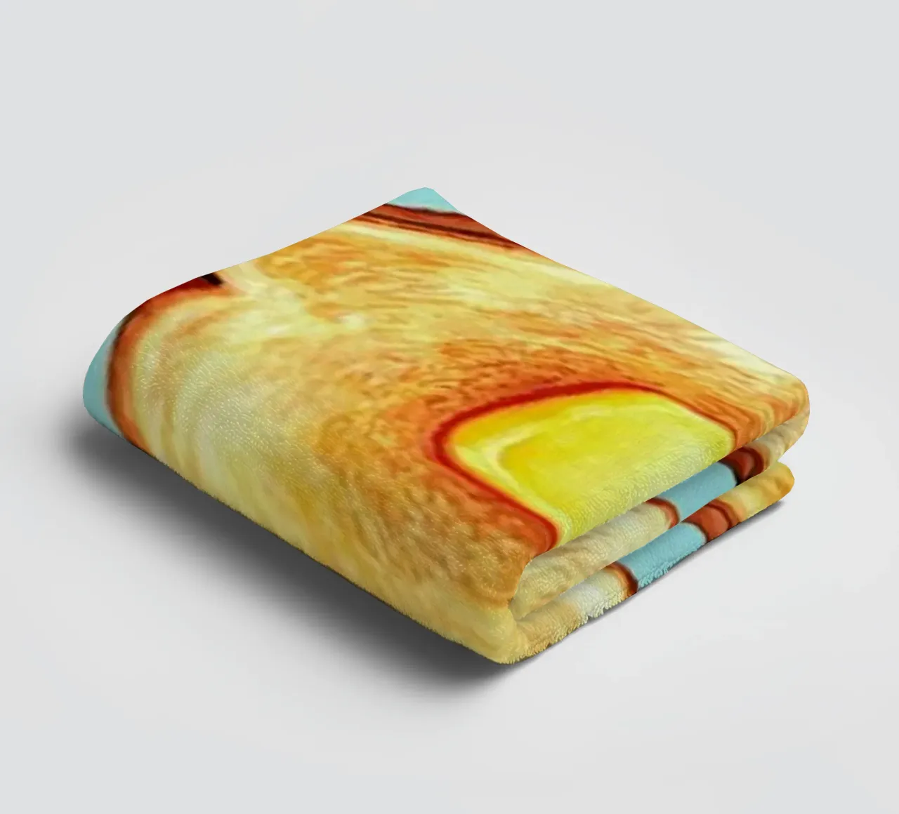 Breakfast Pattern Blue Toast asciugamano da bagno da Kelly Gilleran