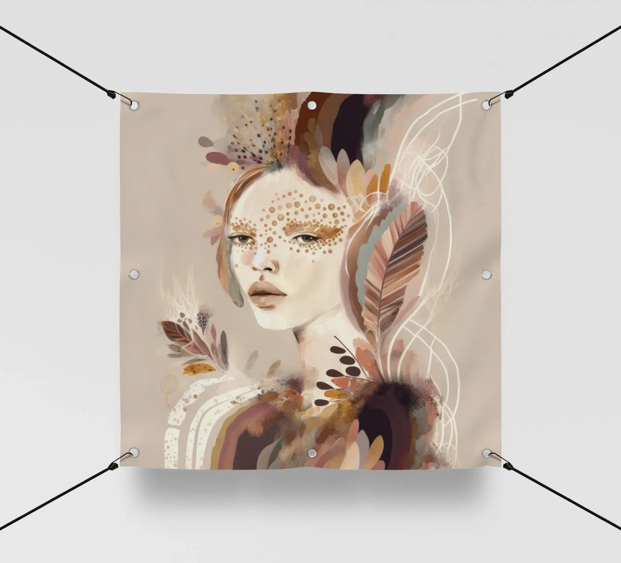 Feather telo in pvc da BellaEve