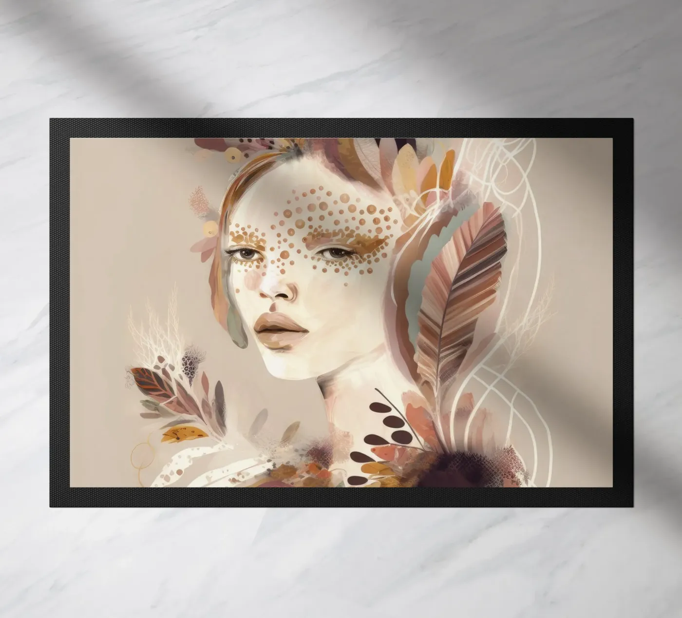 Feather deurmat van BellaEve
