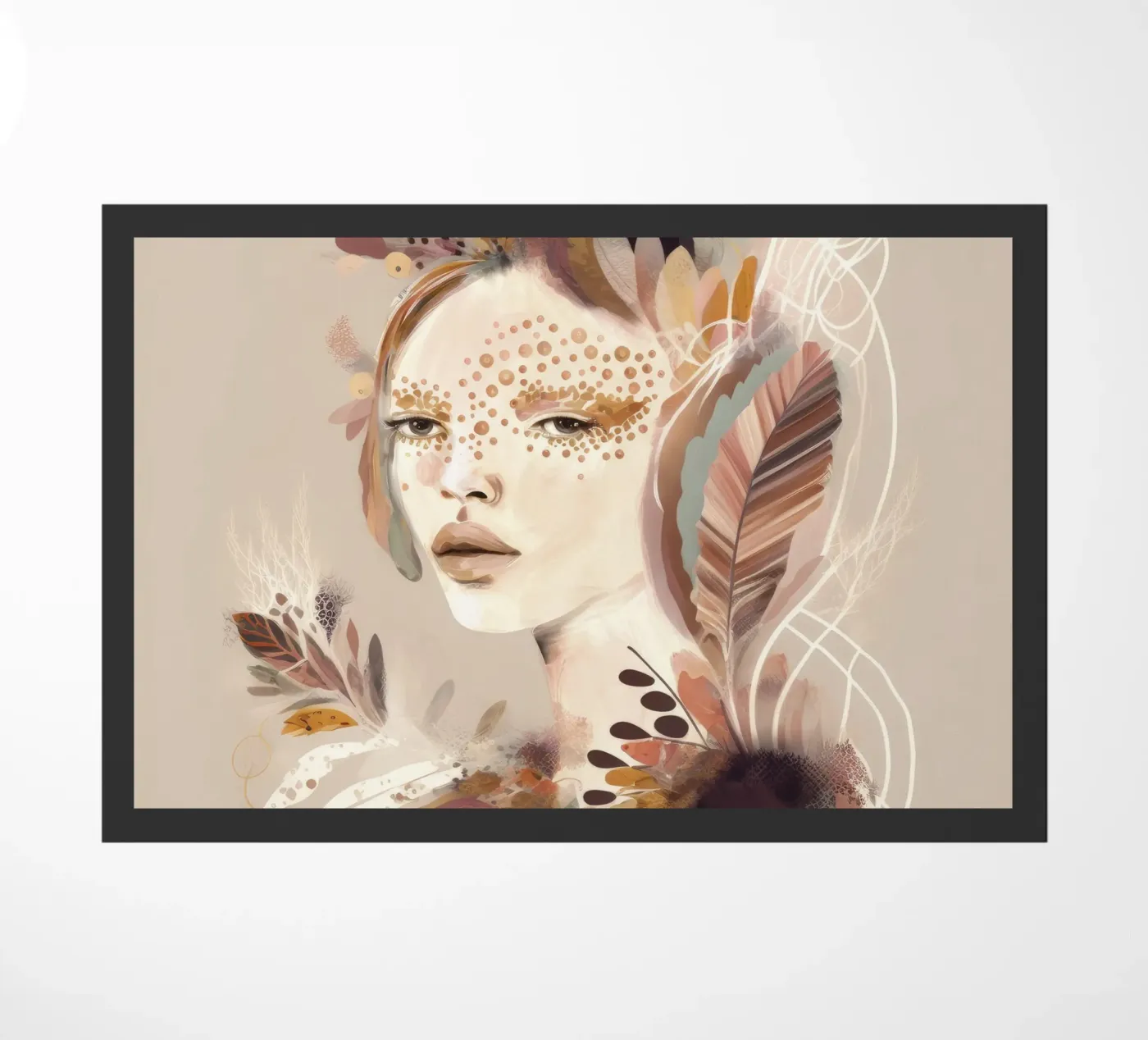 Feather deurmat van BellaEve