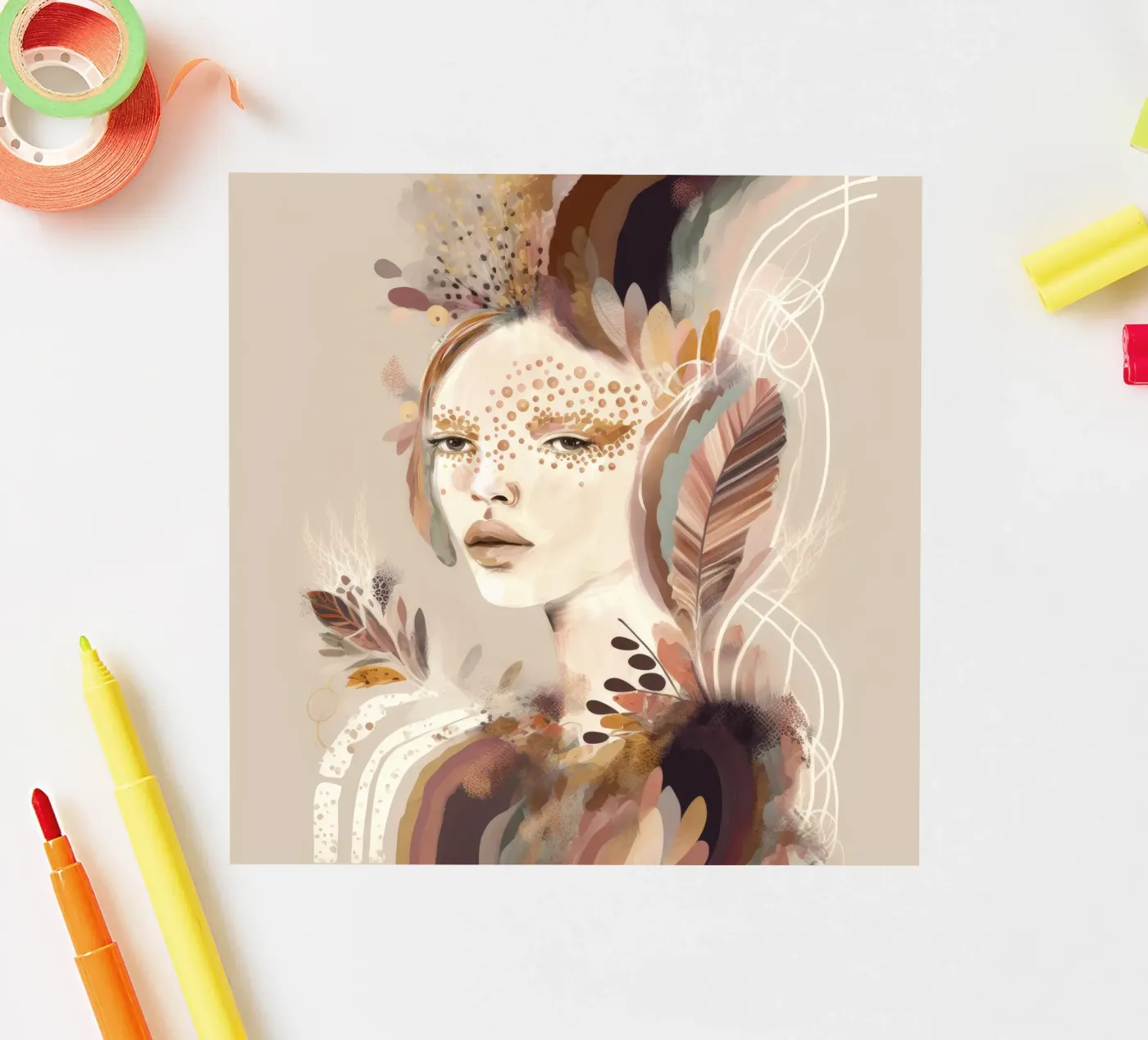 Feather sticker by BellaEve