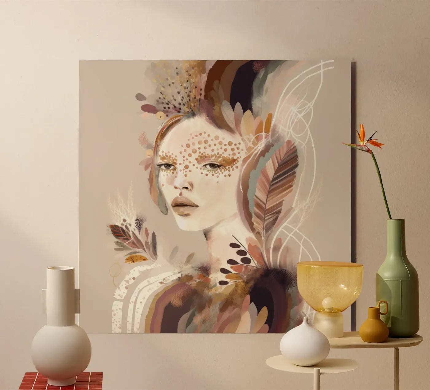 Feather forex plate by BellaEve