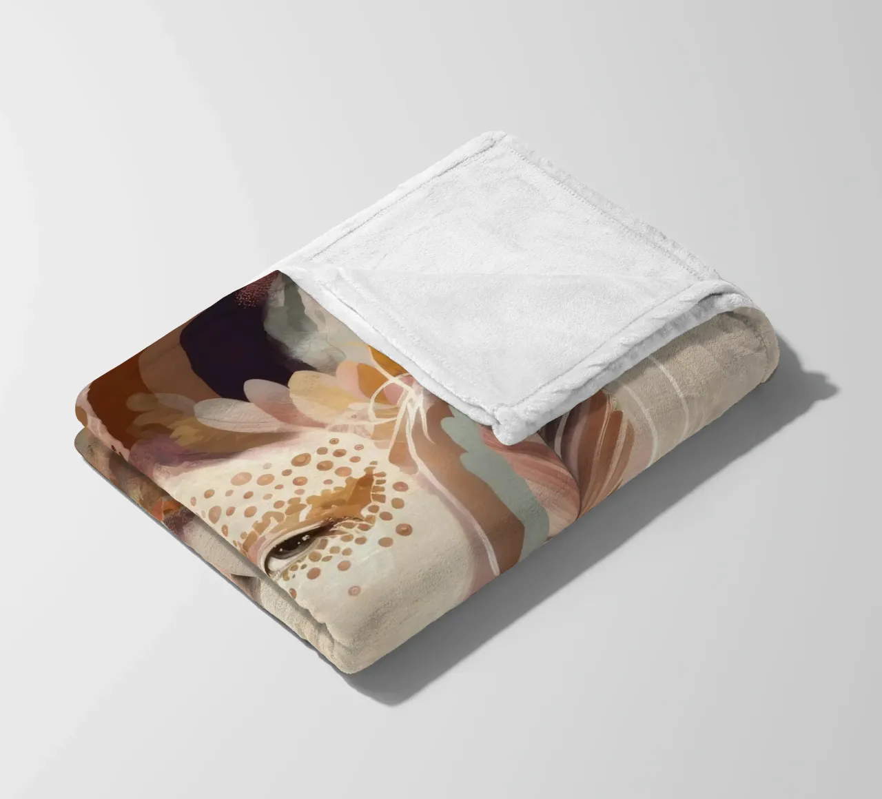 Feather Fleecedecke von BellaEve