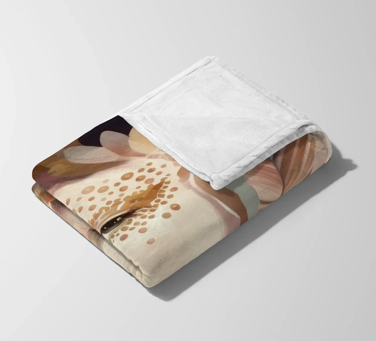 Feather Fleecedecke von BellaEve