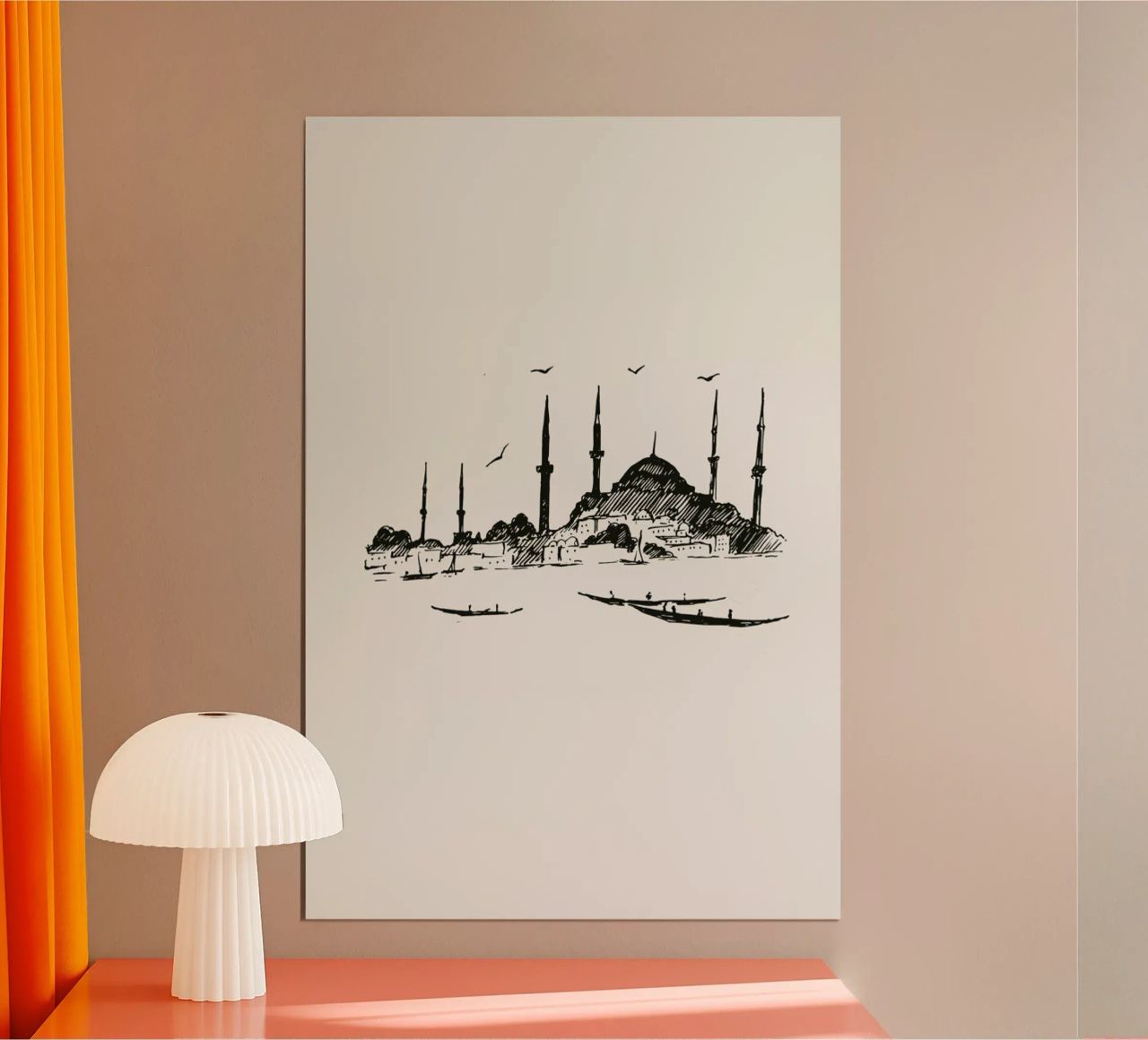 Istanbul Poster von Flora & Fauna