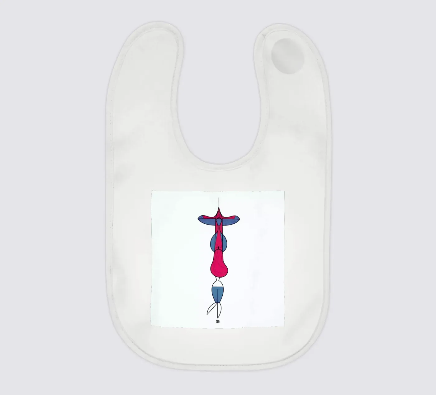 Upside down love bavaglino da Ale Giorgini
