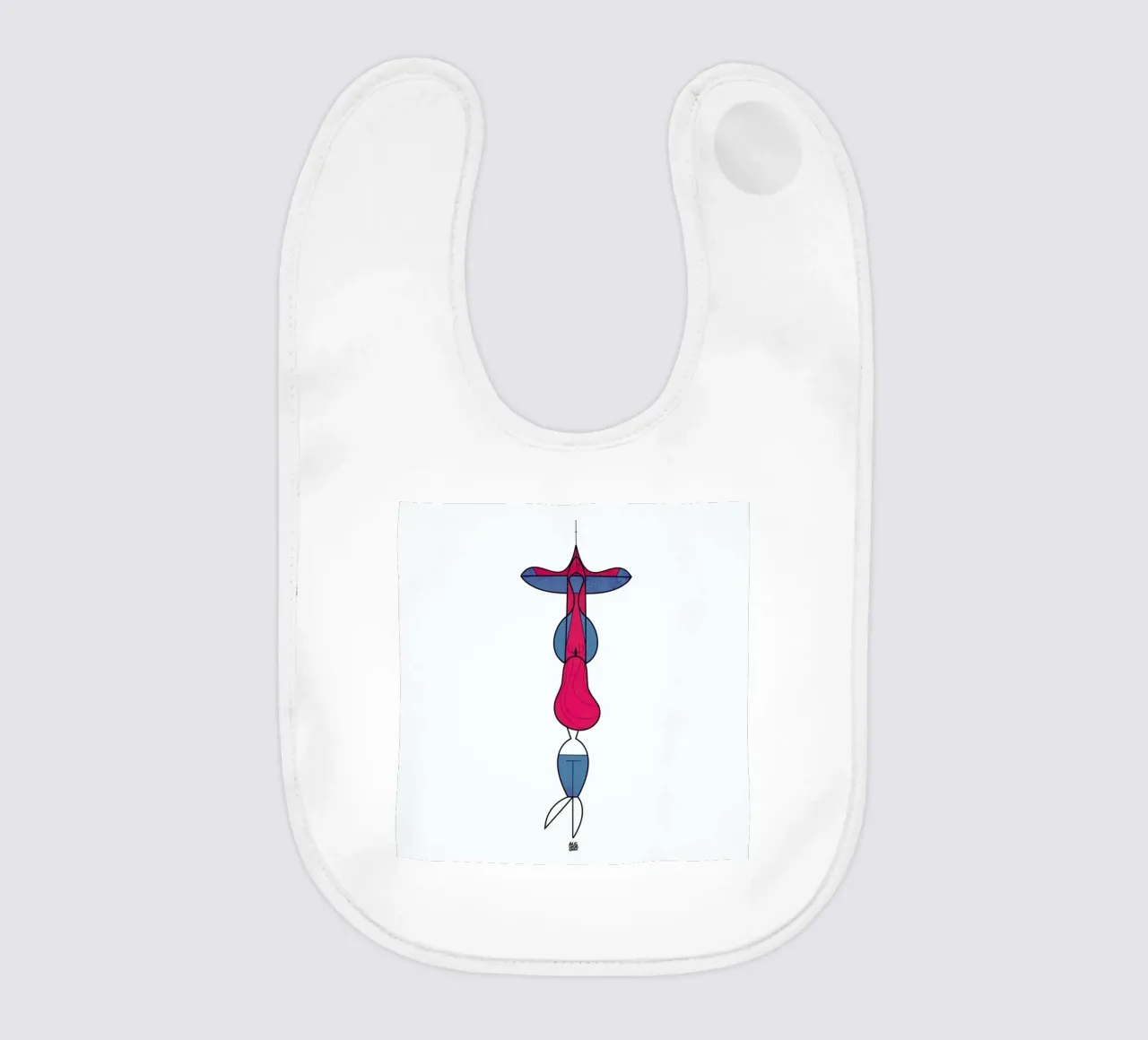 Upside down love bavaglino da Ale Giorgini