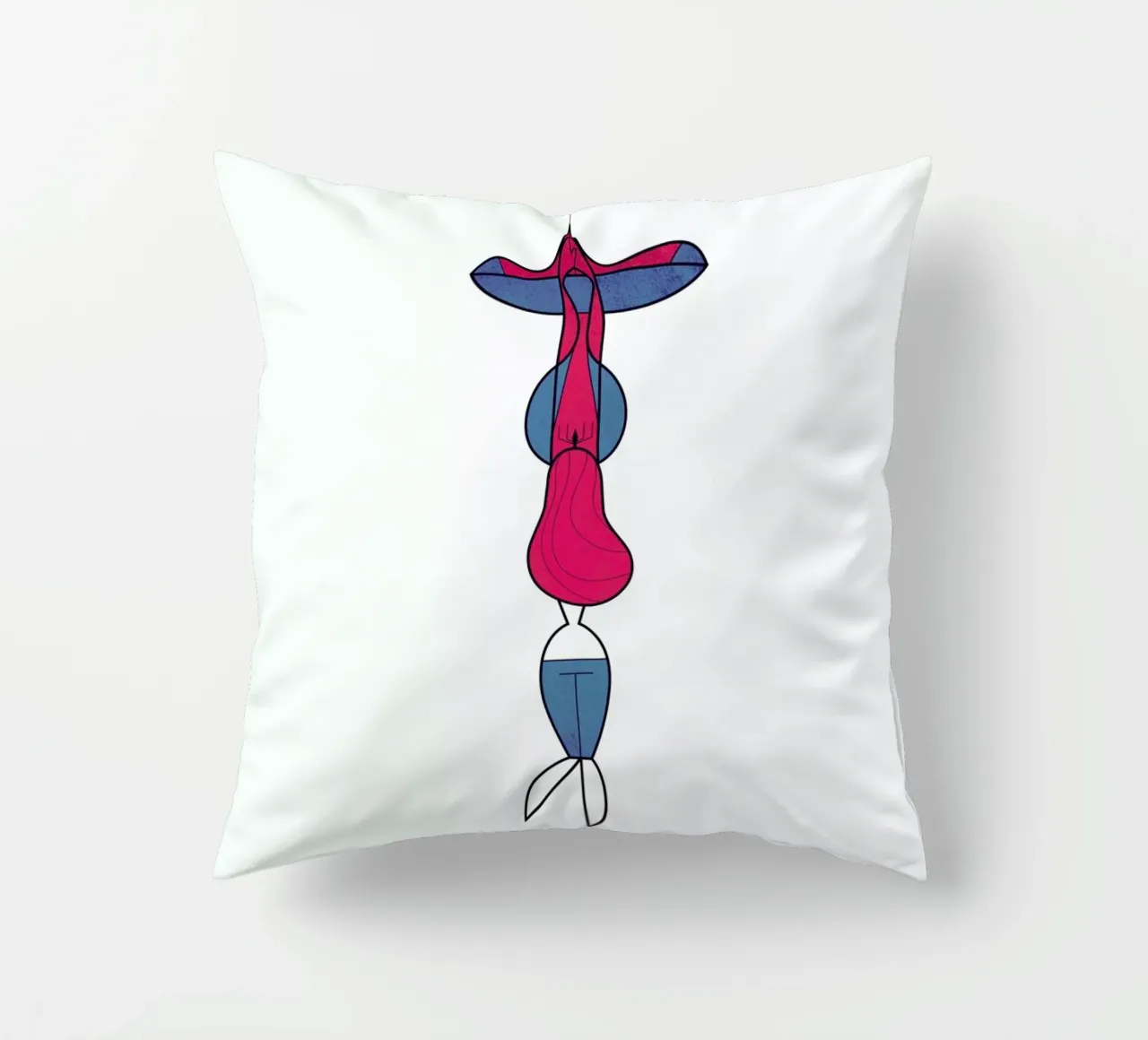 Upside down love cuscino da Ale Giorgini