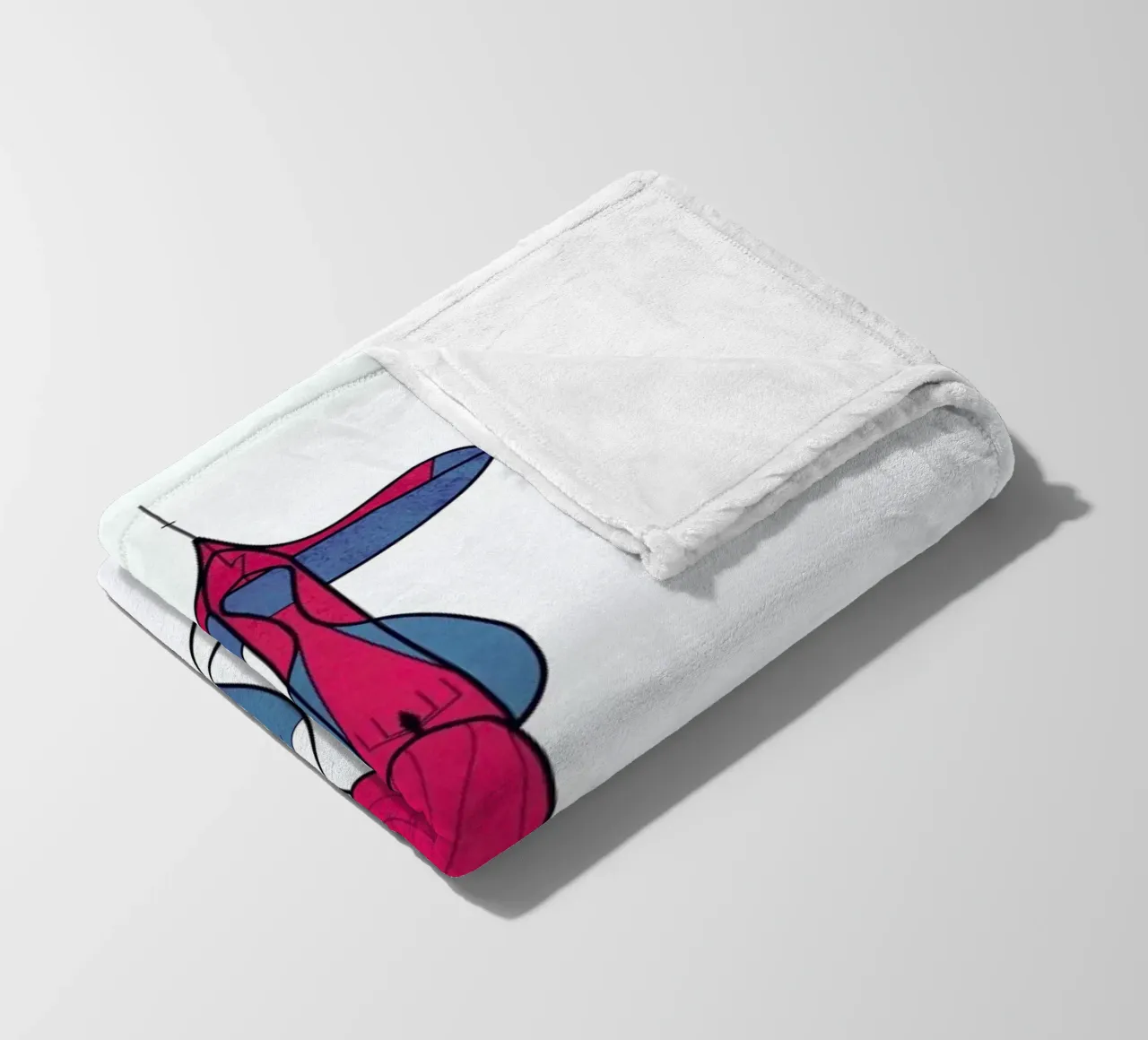 Upside down love coperta in pile da Ale Giorgini