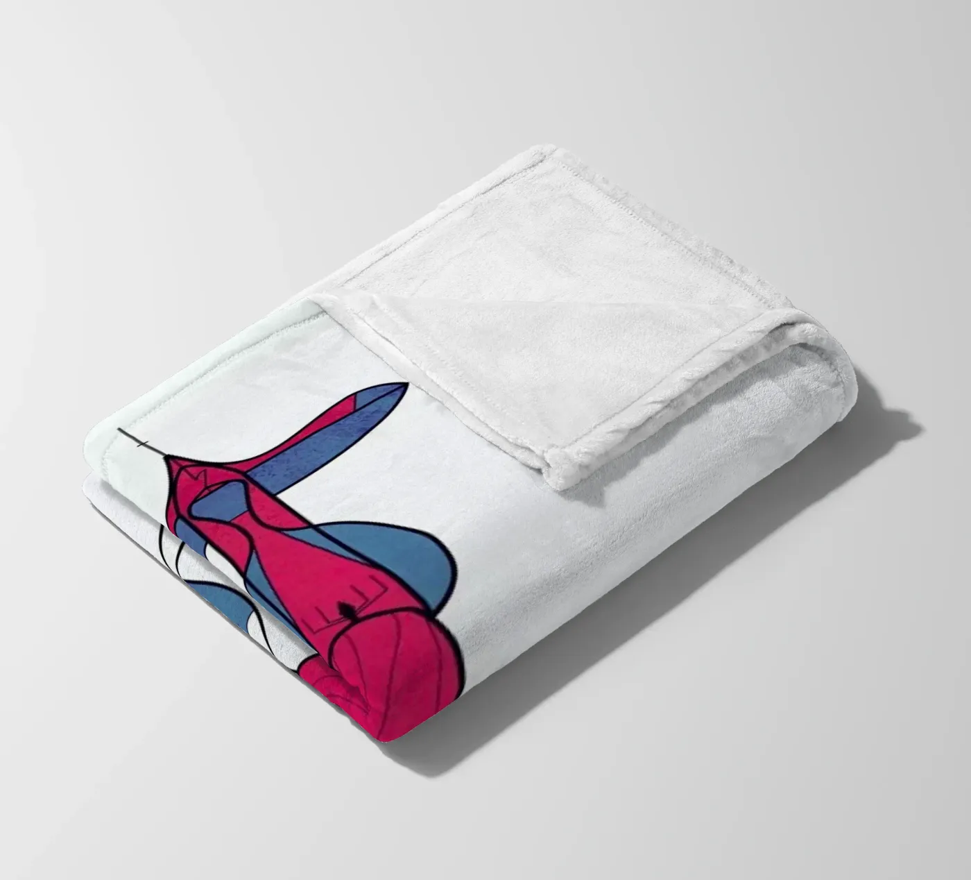 Upside down love Fleecedecke von Ale Giorgini