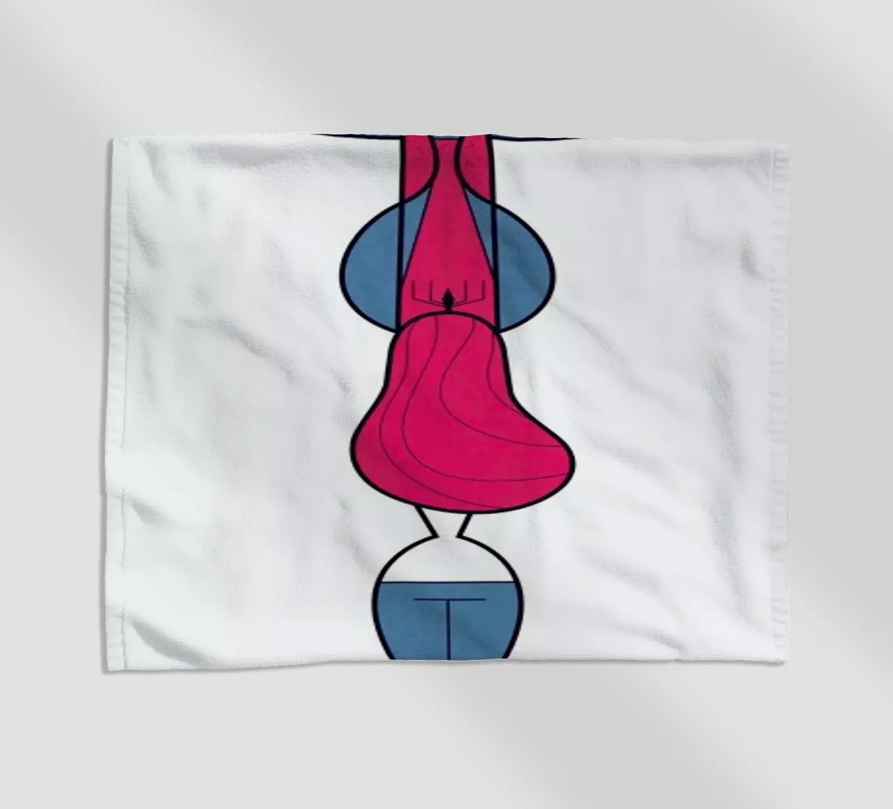 Upside down love telo mare da Ale Giorgini