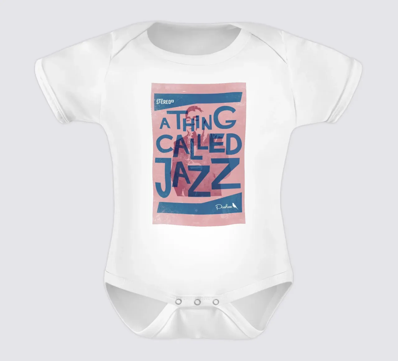 Thing called jazz Charlie Parker body neonato maniche corte da 121 Creatives