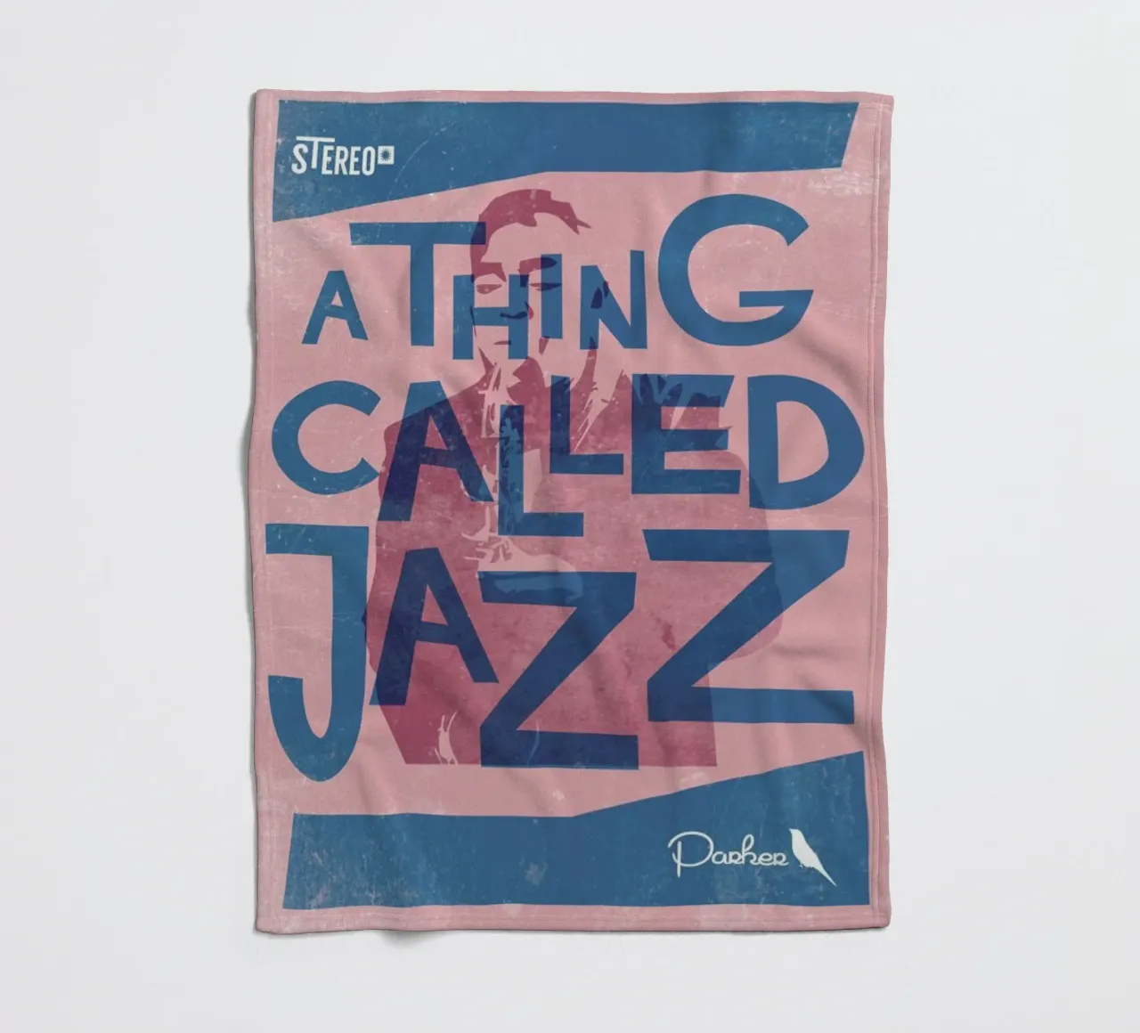 Thing called jazz Charlie Parker coperta in pile da 121 Creatives