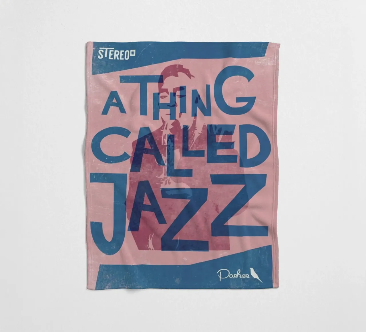Thing called jazz Charlie Parker coperta in pile da 121 Creatives