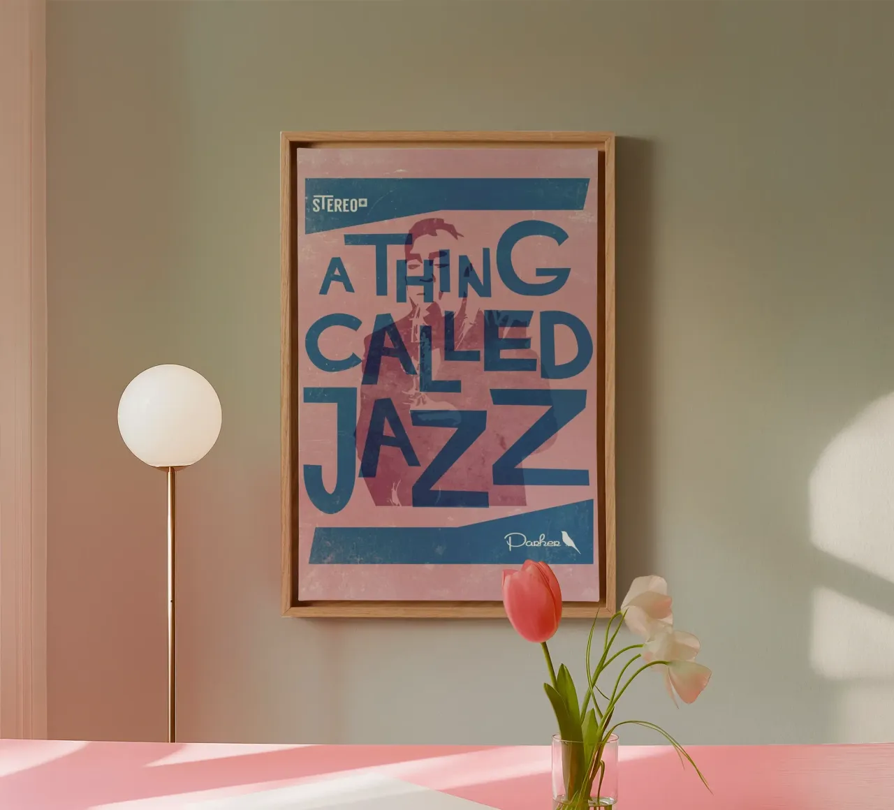 Thing called jazz Charlie Parker canvas by 121 Creatives