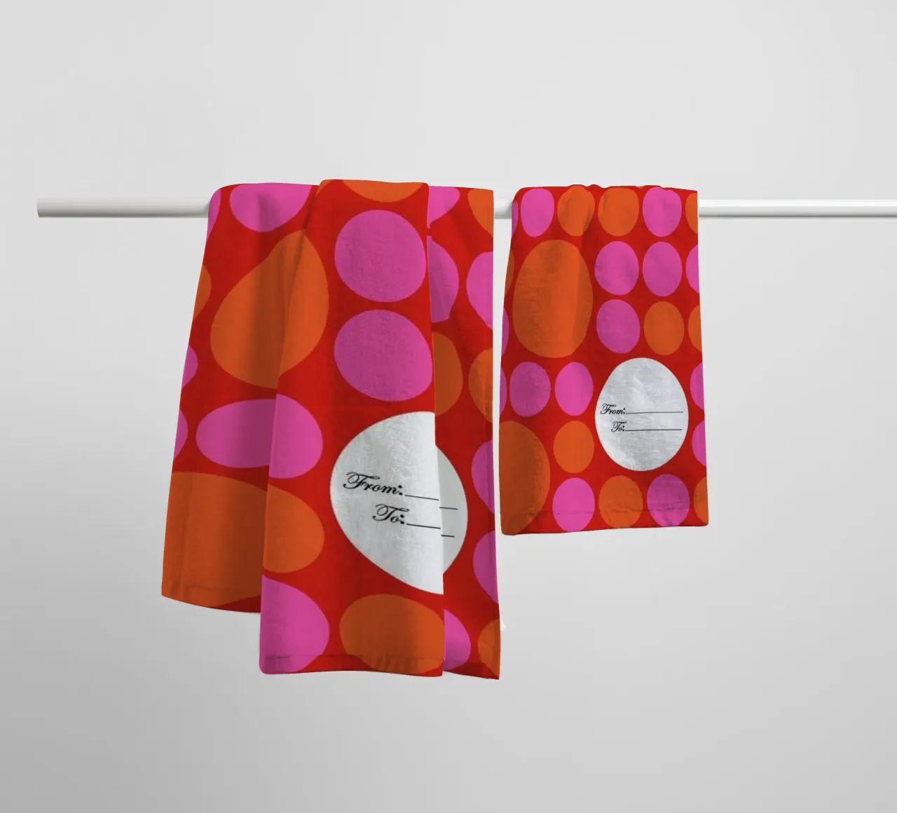 From Me To You / Red asciugamano da bagno da Bo Lundberg