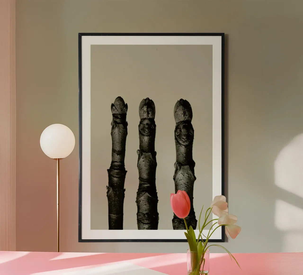 Aesculus Parviflora, 1928 - Karl Blossfeldt Poster mit Aluminium Rahmen von Artokoloro Quint Lox Ltd
