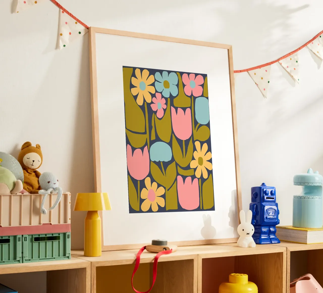 Fiori pastello retrò e stravaganti carta hahnemühle da diedrich