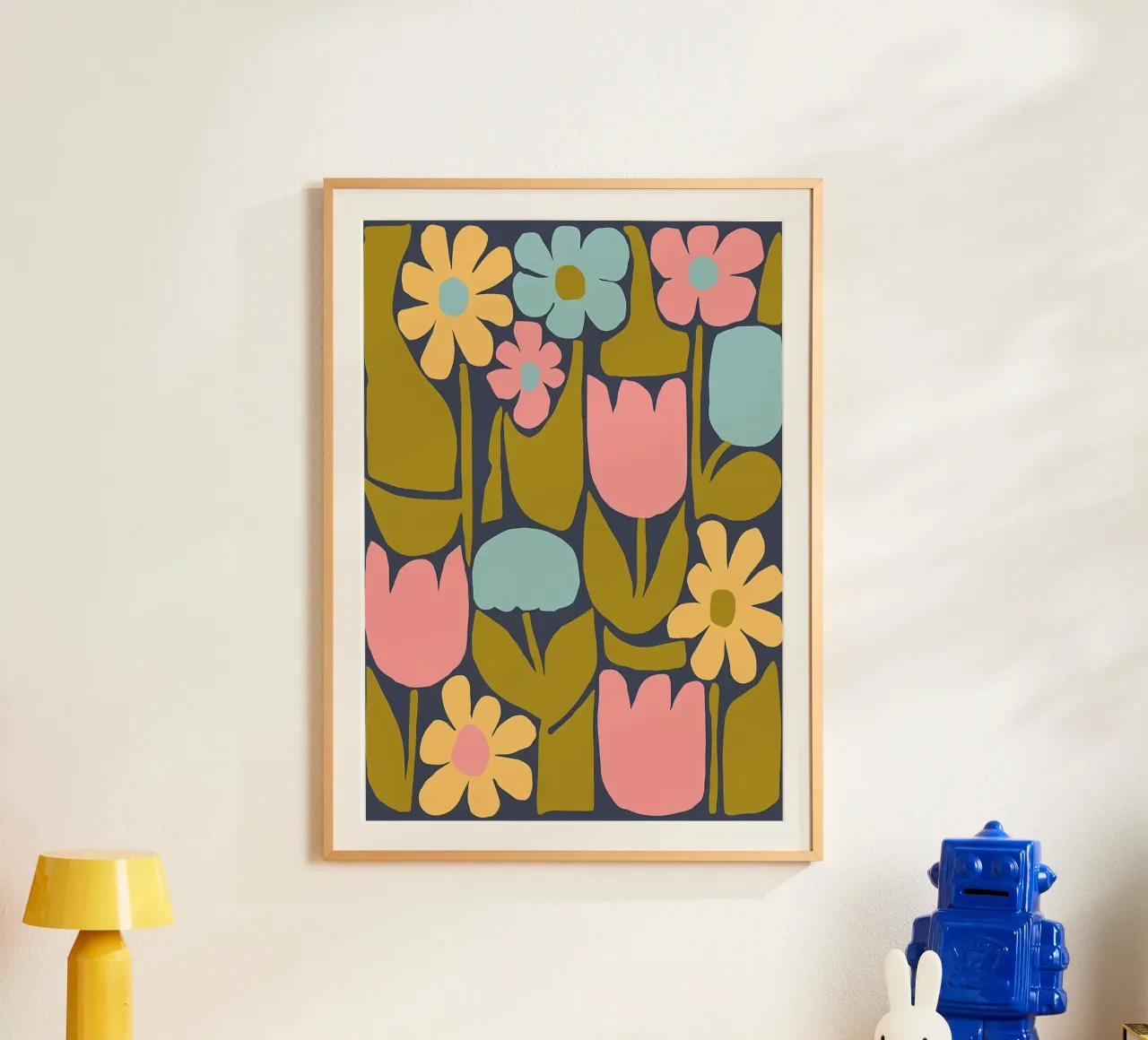 Fiori pastello retrò e stravaganti carta hahnemühle da diedrich