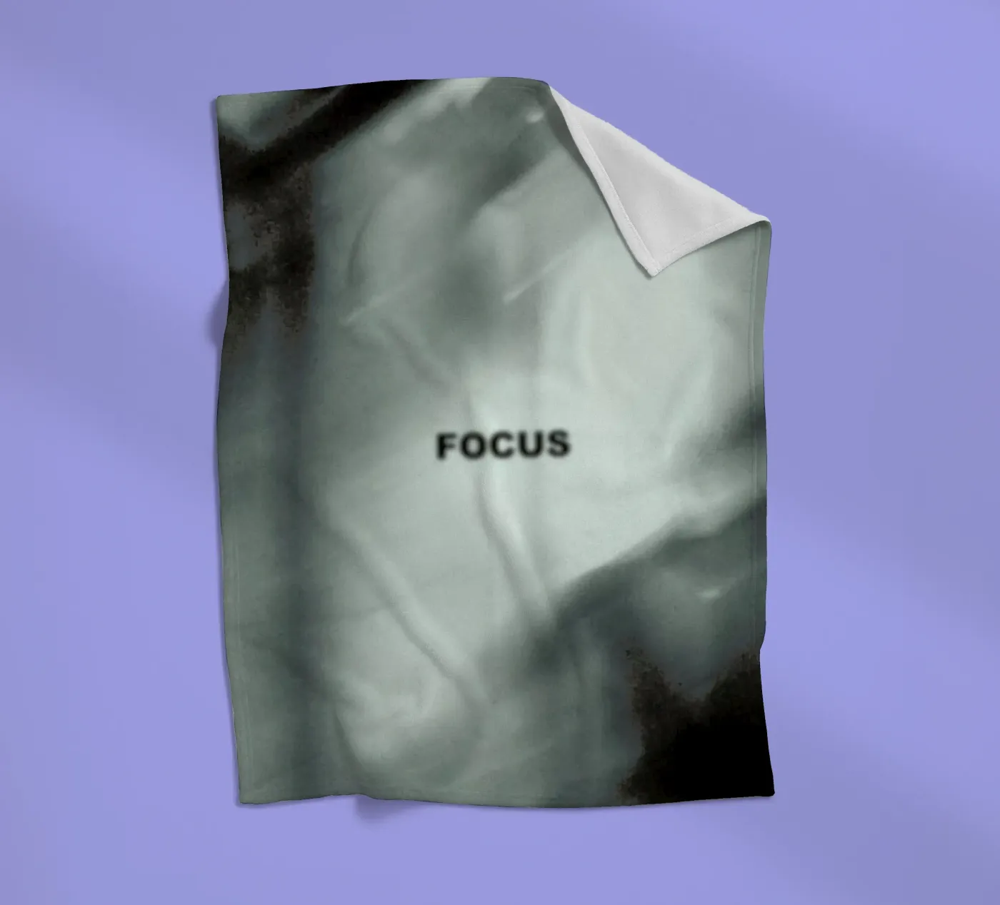Focus fleece blanket by 121 Creatives