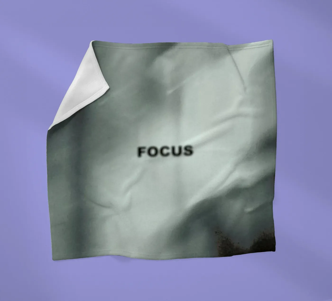 Focus fleece blanket by 121 Creatives