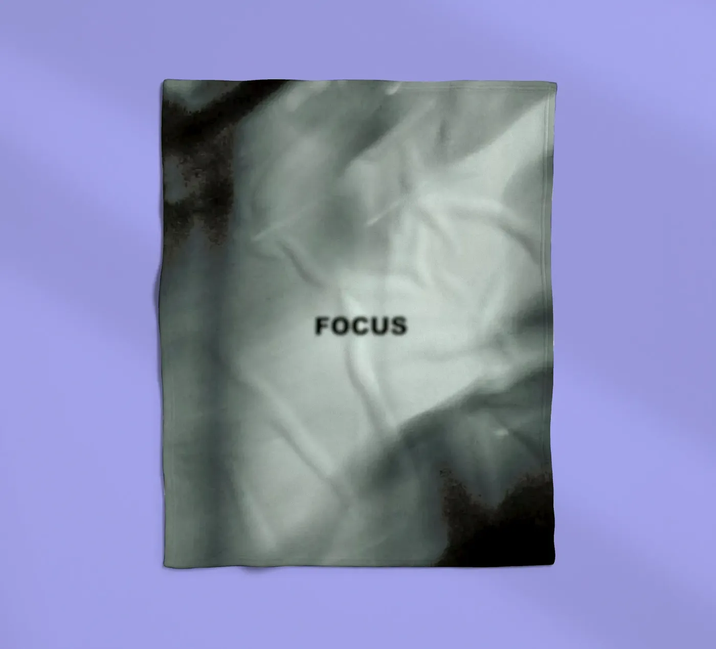 Focus fleece blanket by 121 Creatives