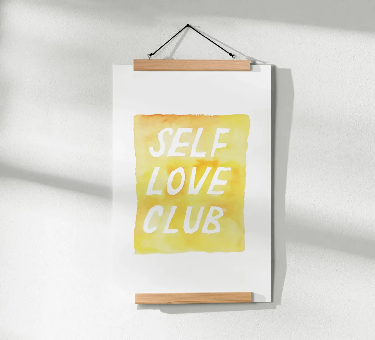 Self Love Club 2 poster da Brushmeetspaper