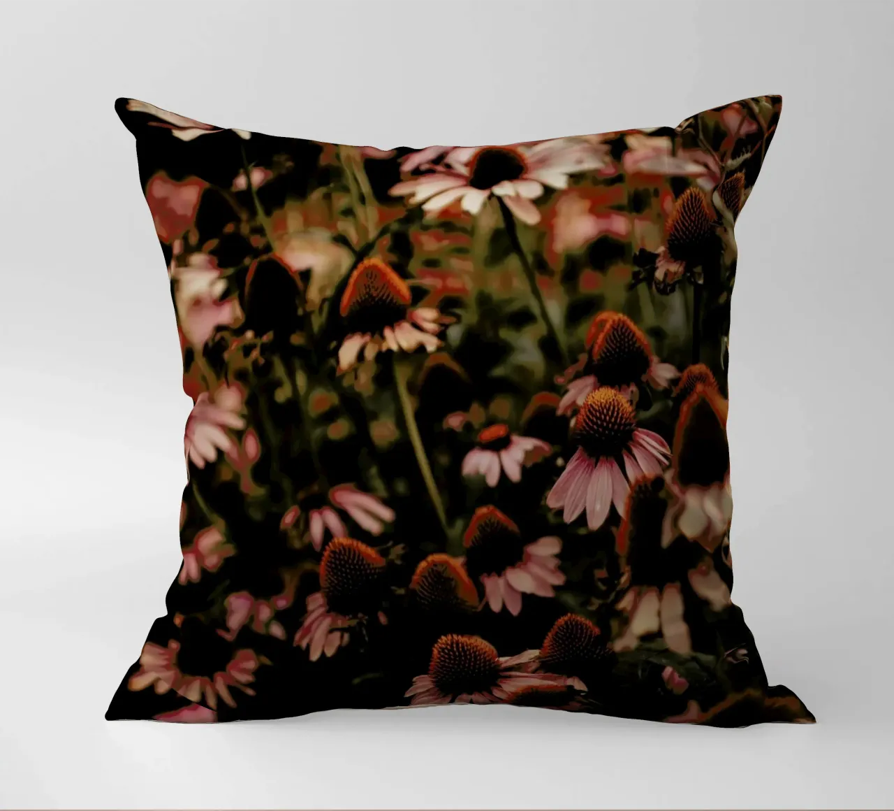 Echinacea cuscino da Ingrid Beddoes