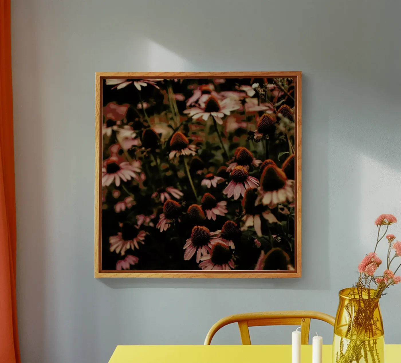 Echinacea Acryl-Glas von Ingrid Beddoes