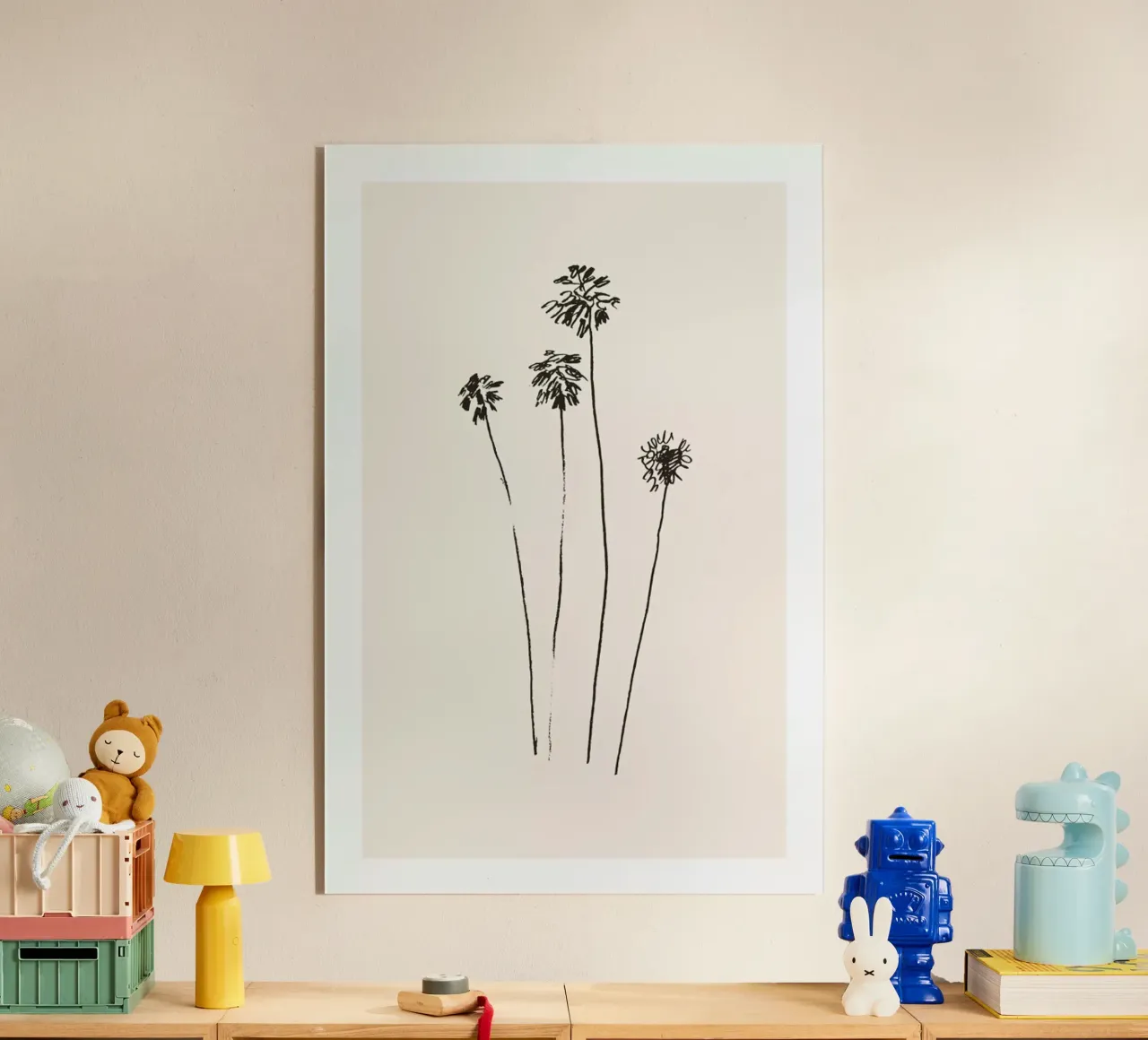 Palm Silhouettes plexiglass da Flora & Fauna