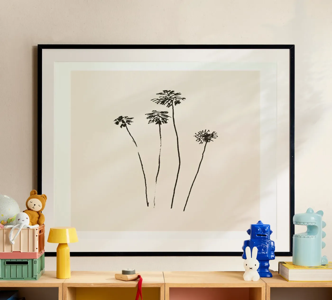 Palm Silhouettes poster da Flora & Fauna