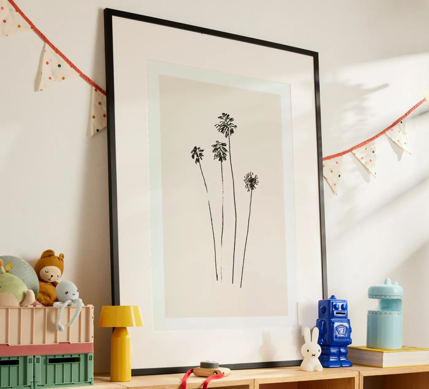 Palm Silhouettes poster da Flora & Fauna