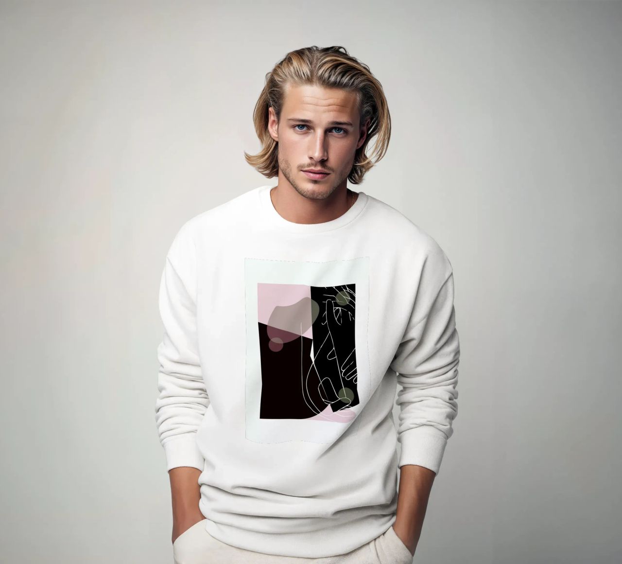Modern Art 1 sudadera de Nordic Creators