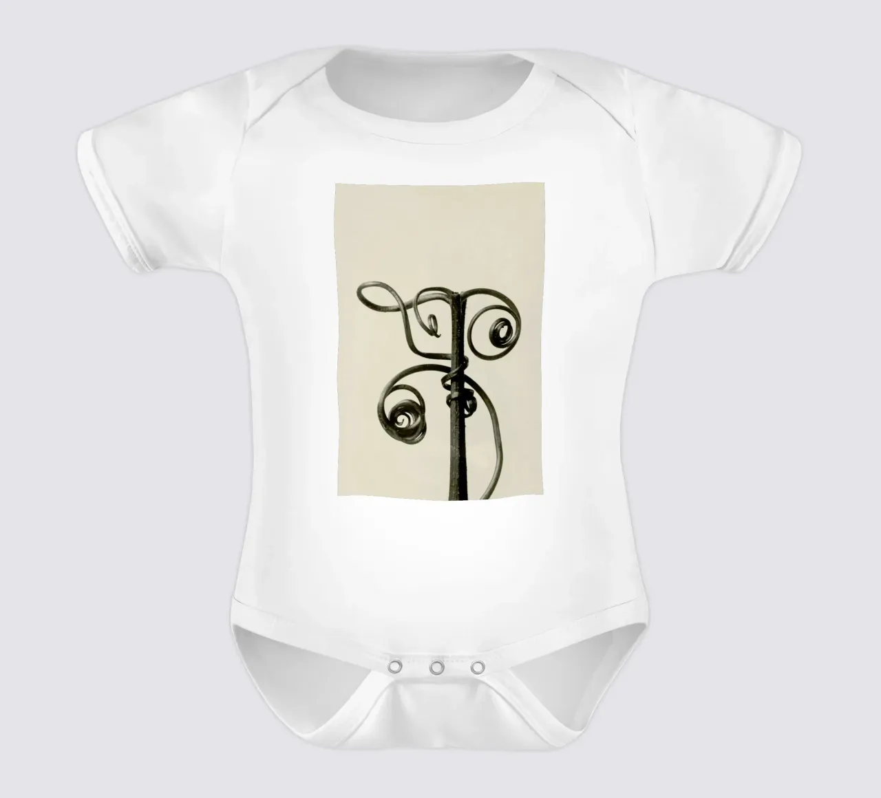 Cucurbita - Karl Blossfeldt body neonato maniche corte da Artokoloro Quint Lox Ltd