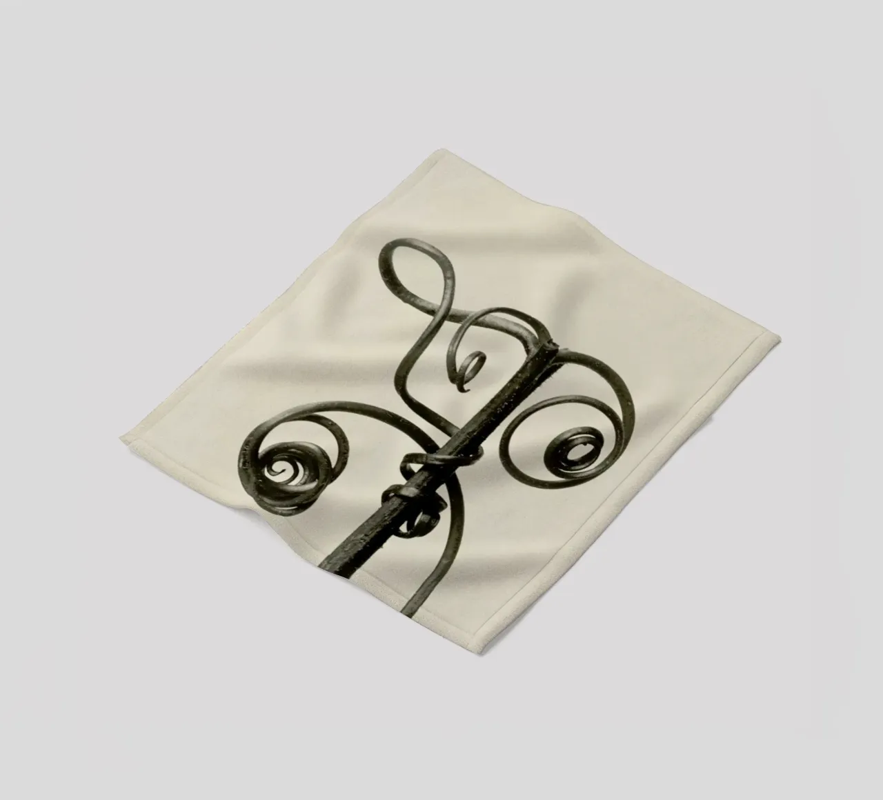 Cucurbita - Karl Blossfeldt coperta in pile da Artokoloro Quint Lox Ltd