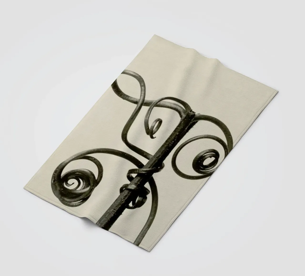 Cucurbita - Karl Blossfeldt coperta in pile da Artokoloro Quint Lox Ltd