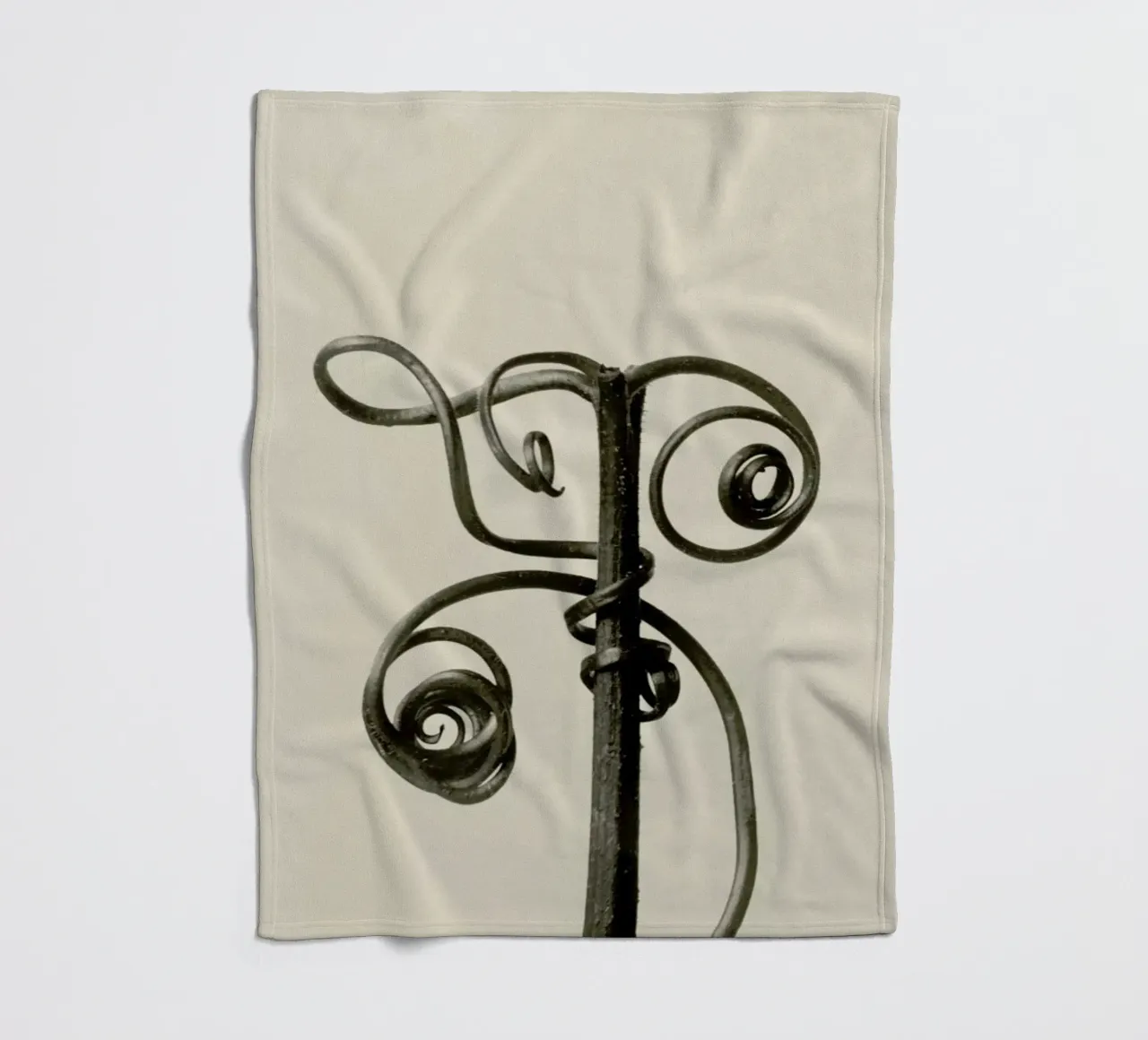 Cucurbita - Karl Blossfeldt coperta in pile da Artokoloro Quint Lox Ltd