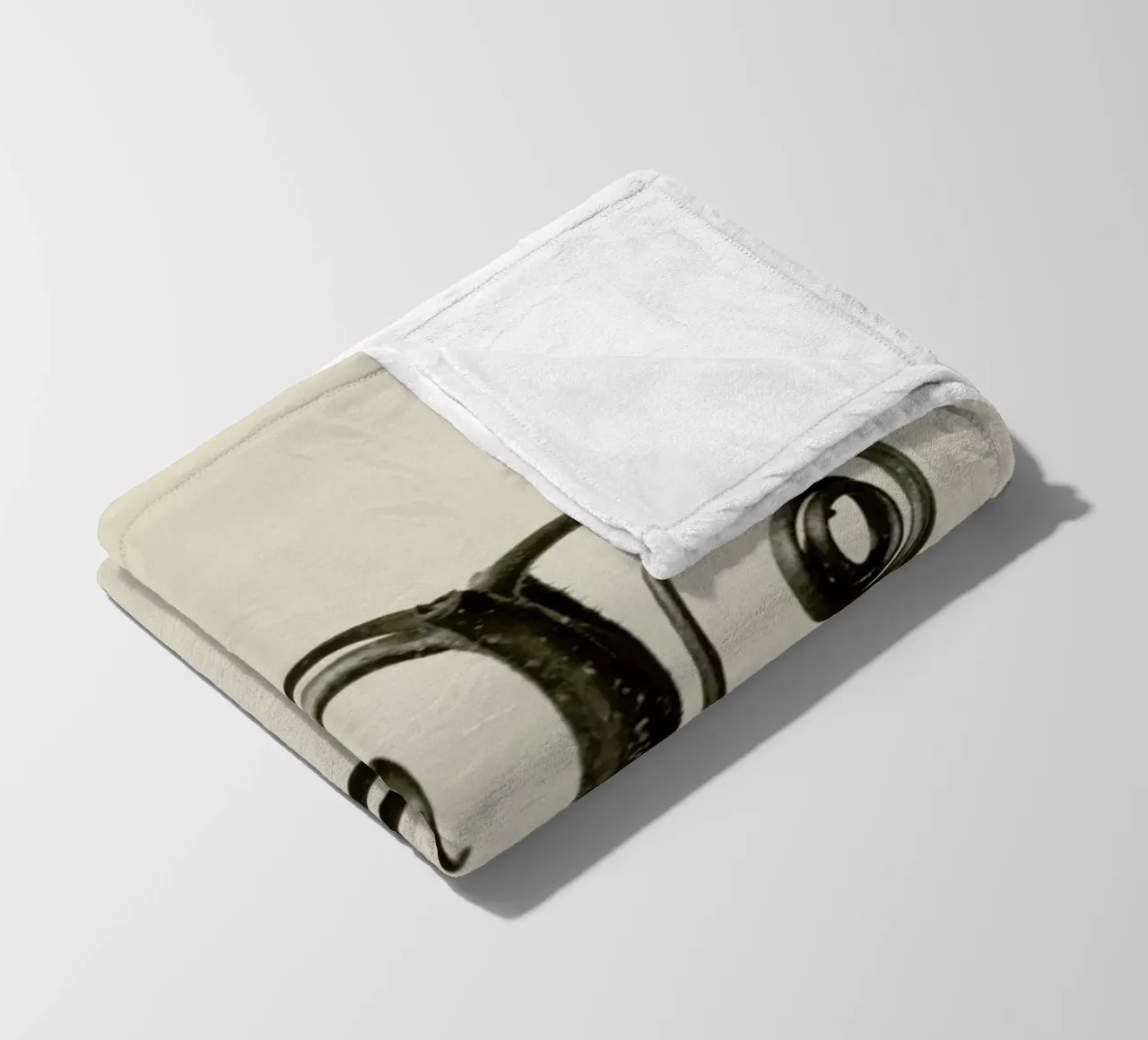 Cucurbita - Karl Blossfeldt coperta in pile da Artokoloro Quint Lox Ltd