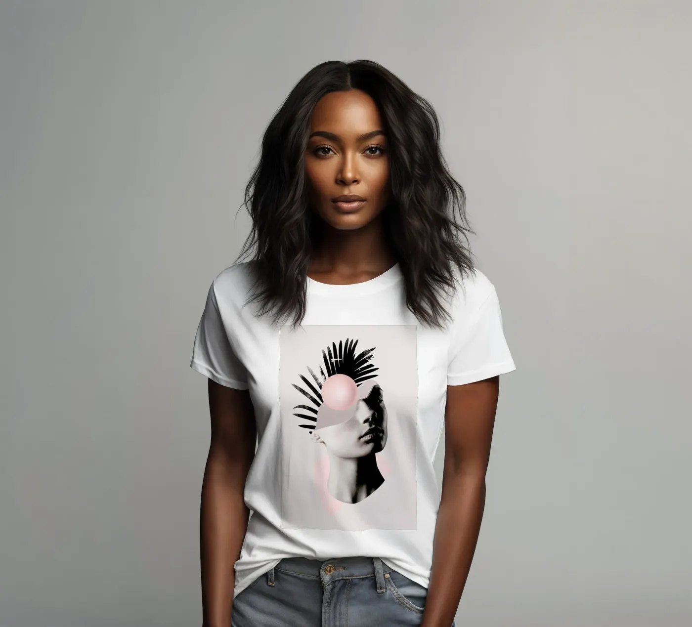 Empty Mind t-shirt da donna da Róbert Farkas