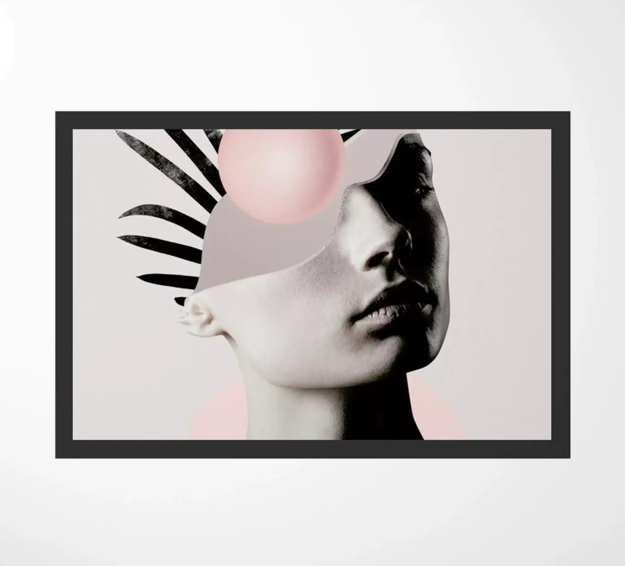 Empty Mind doormat by Róbert Farkas