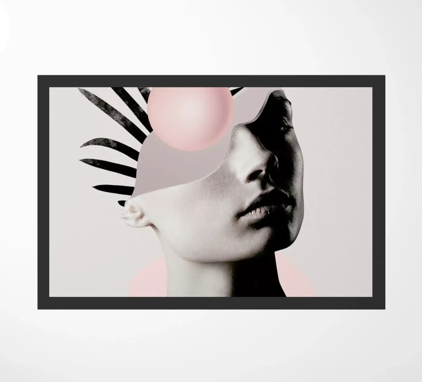 Empty Mind doormat by Róbert Farkas