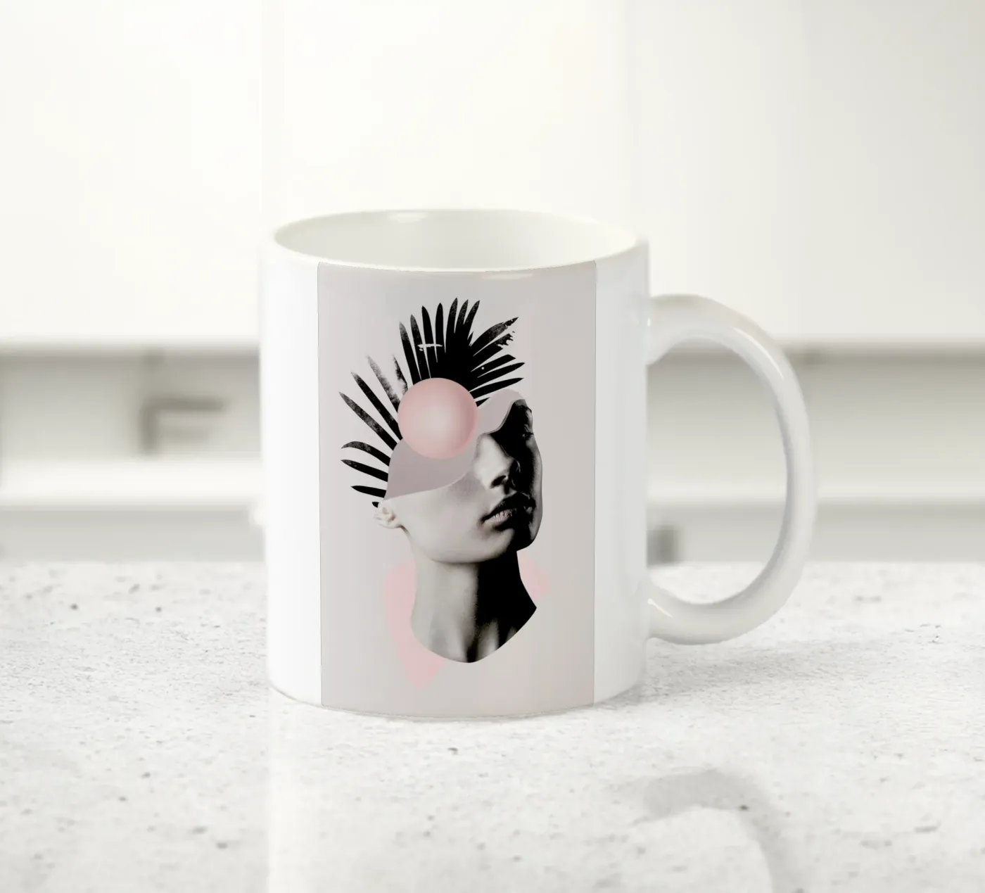 Empty Mind Keramik Tasse von Róbert Farkas