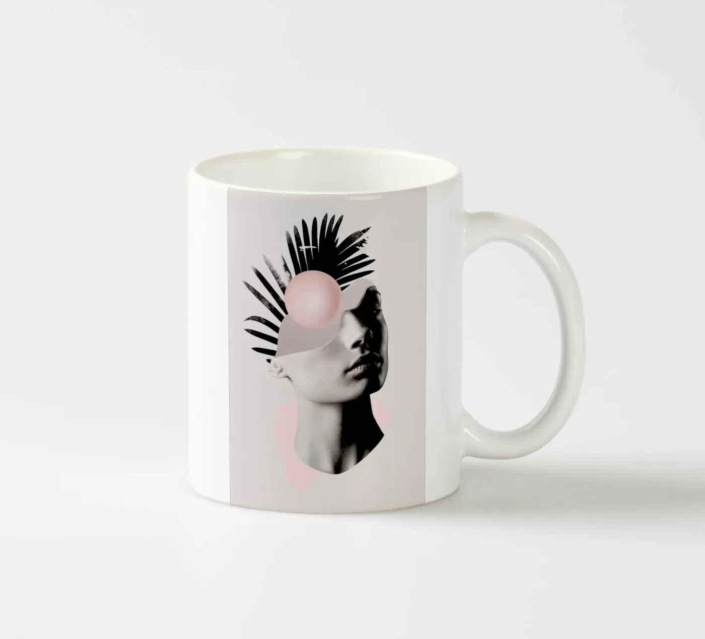 Empty Mind Keramik Tasse von Róbert Farkas