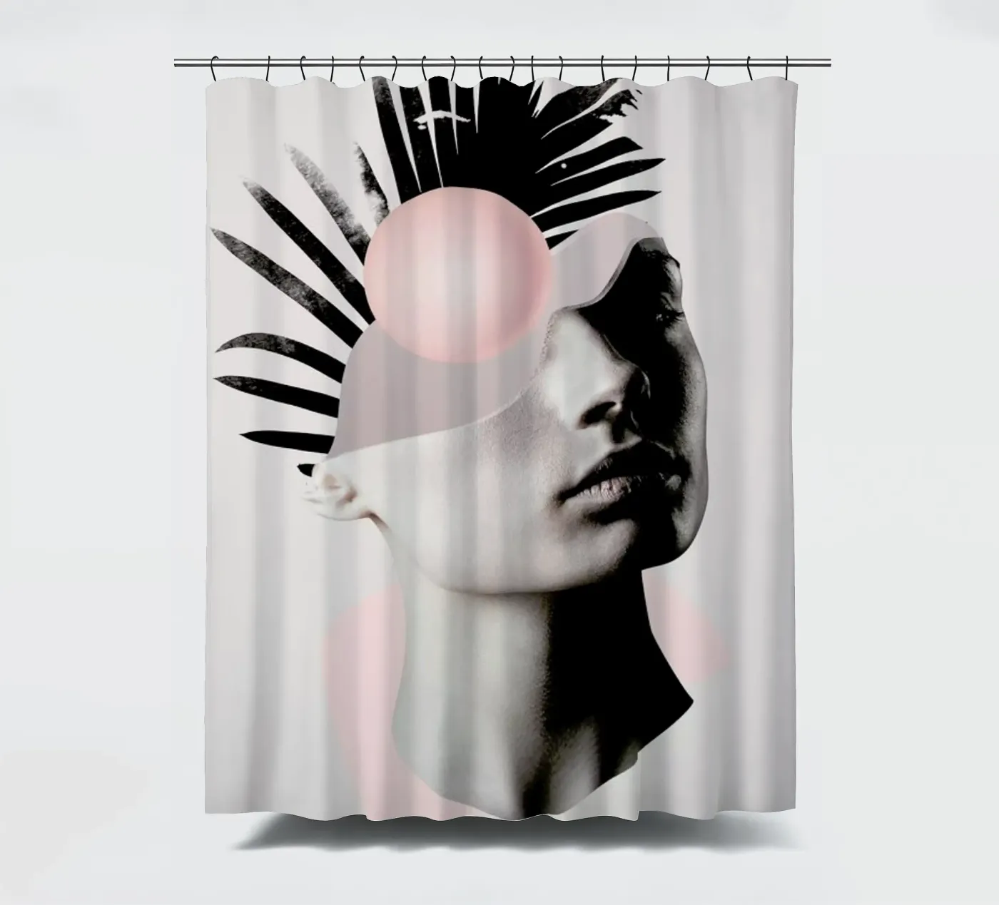 Empty Mind douchegordijn van Róbert Farkas