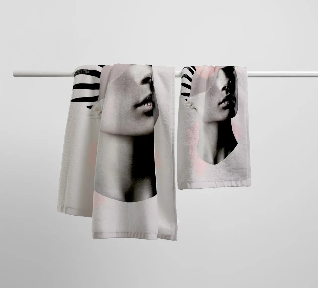 Empty Mind towel by Róbert Farkas