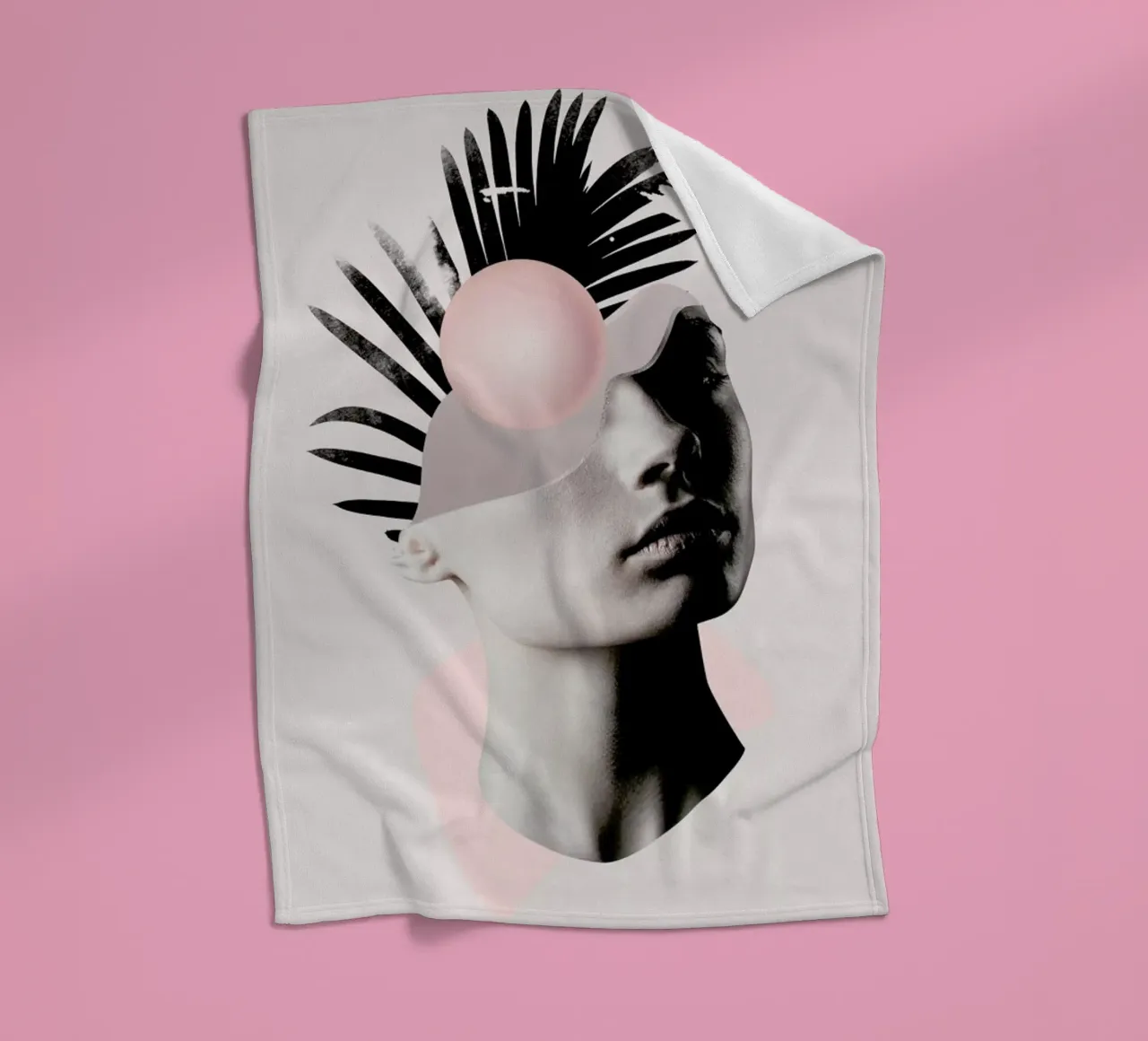 Empty Mind Fleecedecke von Róbert Farkas