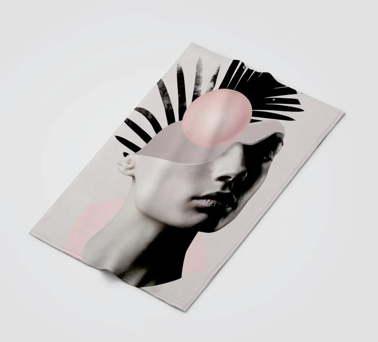 Empty Mind Fleecedecke von Róbert Farkas