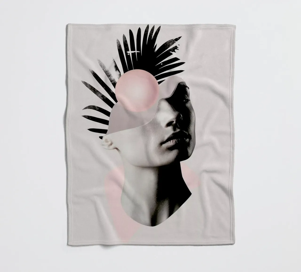 Empty Mind Fleecedecke von Róbert Farkas